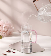 Load image into Gallery viewer, Chill Recipe 13.4oz Glass Mug with Square Handle