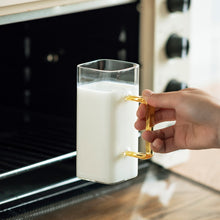 Load image into Gallery viewer, Chill Recipe 13.4oz Glass Mug with Square Handle