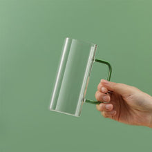 Load image into Gallery viewer, Chill Recipe 13.4oz Glass Mug with Square Handle