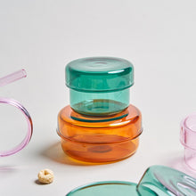 Load image into Gallery viewer, Borosilicate Glass Jar with lid