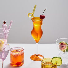 Load image into Gallery viewer, Color Glass Goblet Wine Glass Water Champagne Glasses Wedding Party Birthday Gift Kitchen Dining Bar Club Glase Cups