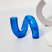 Load image into Gallery viewer, Glass Vases Clear Flower Vase Candle Holders Wedding Centerpieces Home Decoration Table Centerpieces Candlestick Holder