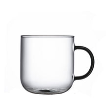 Load image into Gallery viewer, Heat Resistant Glass Colorful Coffee Glasses with Handle Household Milk Breakfast Cup Nordic Modern Mug Drinking Glasses