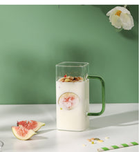 Load image into Gallery viewer, Chill Recipe 13.4oz Glass Mug with Square Handle
