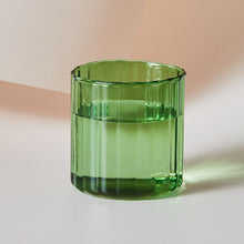 Load image into Gallery viewer, Glass Cups Heat Resistant Glass Cup Brewing Mugs Stripe Glass Tea Office Juice Coffee Milk Mug Family Cups
