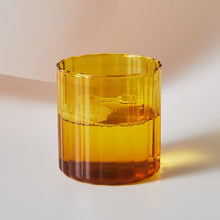 Load image into Gallery viewer, Glass Cups Heat Resistant Glass Cup Brewing Mugs Stripe Glass Tea Office Juice Coffee Milk Mug Family Cups
