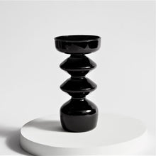 Load image into Gallery viewer, Candlestick Holder Taper Candle Holder Glass  for Christmas Decor Wedding Party and Home Dinner Decor Vase Candle Molds
