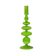 Load image into Gallery viewer, Candlesticks Holders Retro  Glass Classic Craft Candlesticks Holders for  Wedding Decorations Glass Candle Holder
