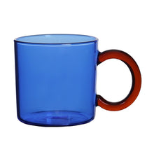 Load image into Gallery viewer, Colored Glass Coffee Cup High Temperature Resistant Glass Mugs Creative Nordic Home Juice Cups Drinking Water Glass Cup 250ml
