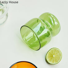 Load image into Gallery viewer, Lazzy House Colorful  Borosilicate Glass Mug  200ml

