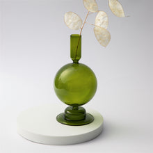 Load image into Gallery viewer, Taper Candle Holders Glass Candlesticks for Home Wedding Room Decoration Party Glass Vase Table Bookshelf
