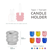 Load image into Gallery viewer, Floriddle Dual Purpose for Candlestick and Tealight Candles
