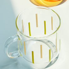 Load image into Gallery viewer, Heat Resistant Glass Colorful Coffee Glasses with Handle Household Milk Breakfast Cup Nordic Modern Mug Drinking Glasses
