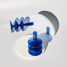 Load image into Gallery viewer, Retro Glass Candlestick for Taper Candle Brown Glass Nordic Home Decortaion Birthda Gift Ornaments
